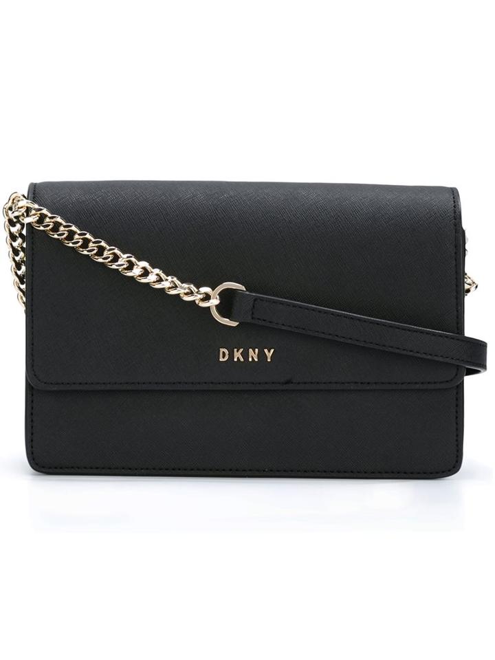 Dkny Chain Strap Shoulder Bag, Women's, Black