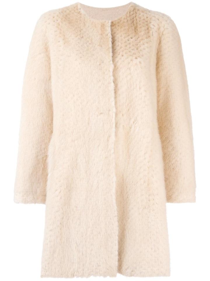Simonetta Ravizza 'luxord' Coat - White