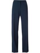 No21 Stripe Detail Trousers, Women's, Size: 44, Blue, Polyester