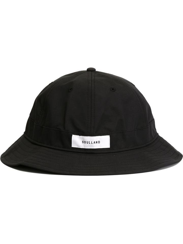 Soulland Agua Bucket Hat, Men's, Size: M, Black, Polyester