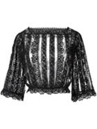 Red Valentino Lace Blouse