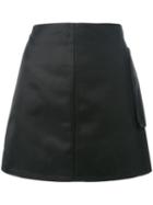 Alyx Rear Zip Mini Skirt, Women's, Size: Xs, Black, Polyamide/viscose/cotton