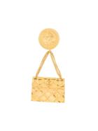 Chanel Vintage Chanel Vintage Cc Logos Bag Motif Brooch Pin - Gold