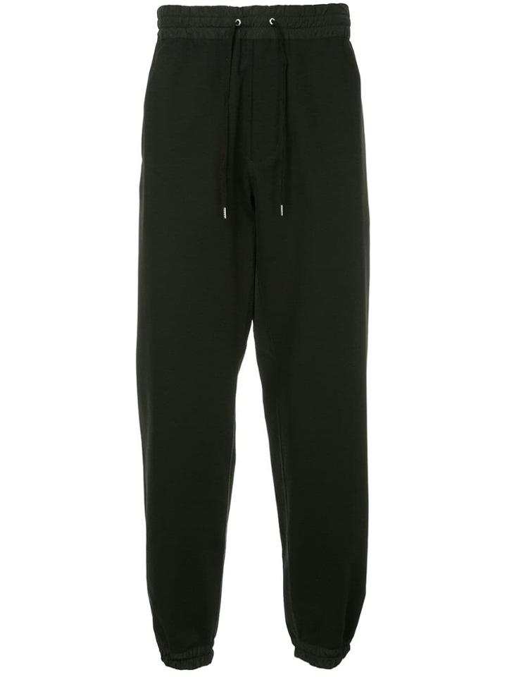 Kolor Drawstring Waist Track Pants - Black
