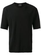 Laneus Raw Edge T-shirt, Men's, Size: 48, Black, Cotton