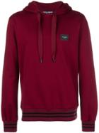 Dolce & Gabbana Plain Hoodie - Red