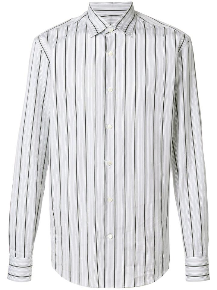 Salvatore Ferragamo Classic Striped Shirt - White