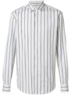 Salvatore Ferragamo Classic Striped Shirt - White