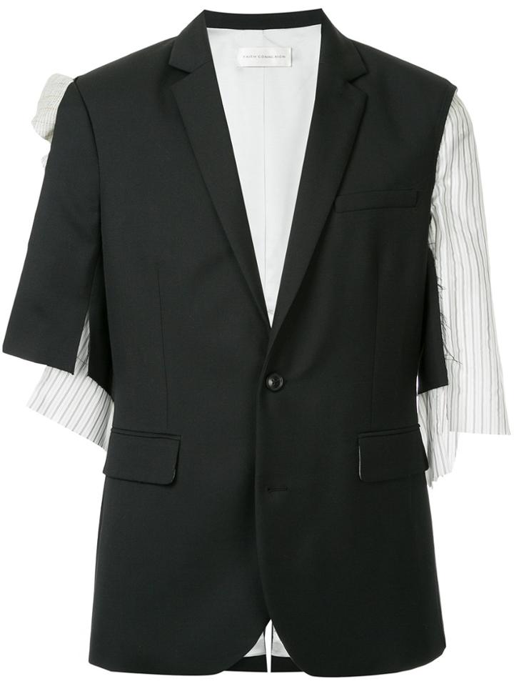 Faith Connexion Deconstructed Blazer - Black
