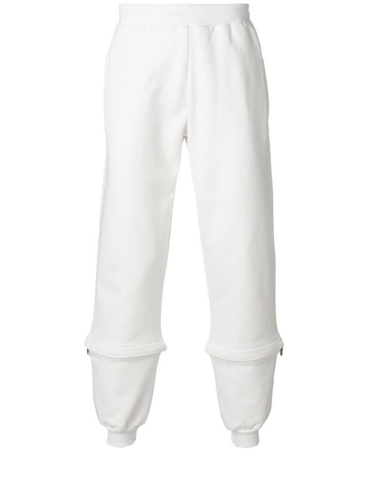 Cottweiler Cuffed Balloon Leg Joggers - White