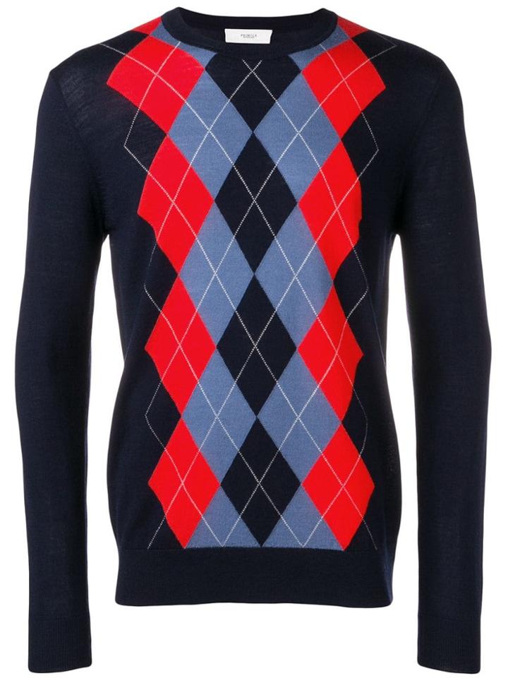 Pringle Of Scotland Knitted Polo Shirt - Orange