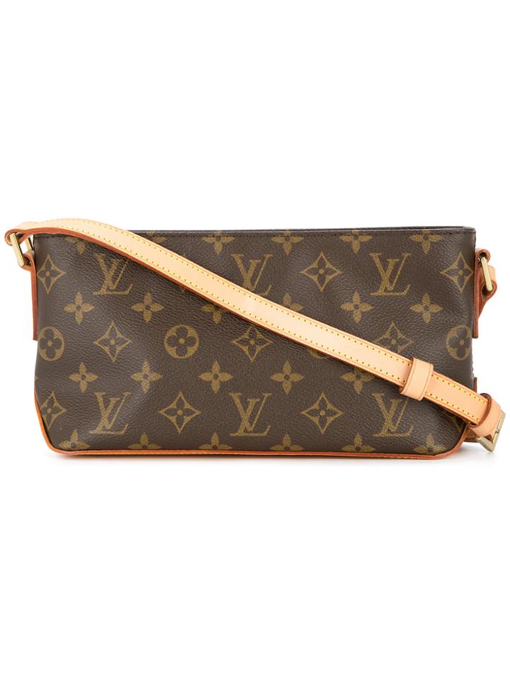 Louis Vuitton Vintage Trotteur Monogram Canvas Shoulder Bag - Brown
