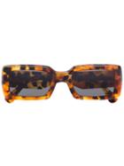 Retrosuperfuture Sacro Tortoiseshell-effect Sunglasses - Multicolour