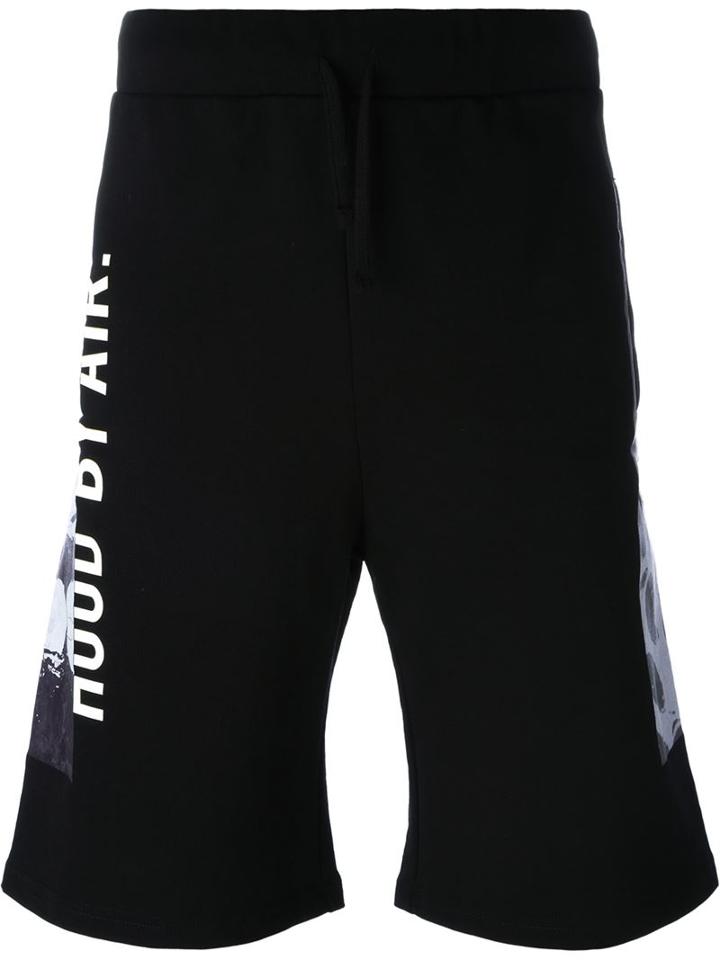 Hood By Air Side Panel Printed Shorts