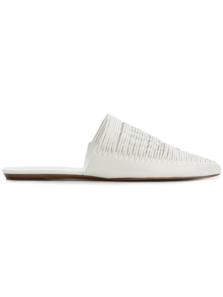 Tory Burch Sienna Mules - White
