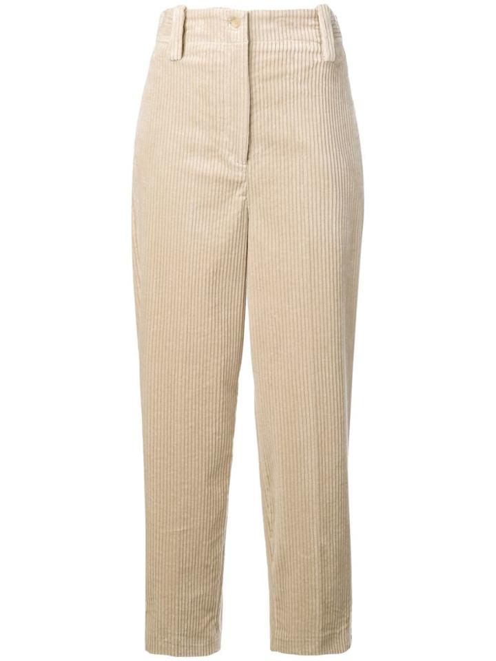 Joseph Loose Fit Corduroy Trousers - Neutrals