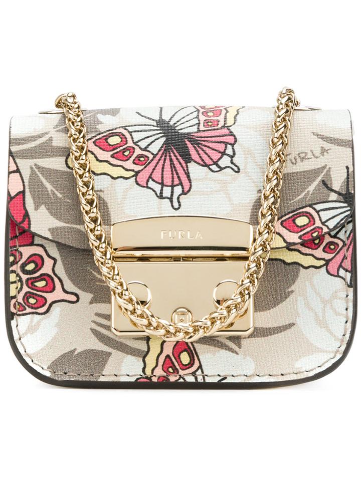 Furla Metropolis Mini Pouch - Nude & Neutrals