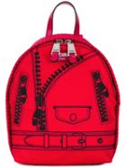 Moschino Trompe-l'ail Backpack