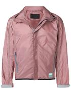 Prada Concealed Zip Lightweight Jacket - Pink