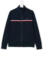 Tommy Hilfiger Junior Teen Zip-up Sweater - Blue