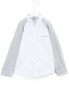 Karl Lagerfeld Kids Jersey Sleeve Shirt, Boy's, Size: 6 Yrs, White