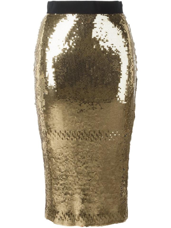 Marco Bologna Sequin Embellished Skirt