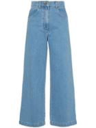 Nanushka Marfa 90s High-waisted Straight Leg Jeans - Blue