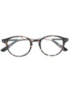 Bottega Veneta Eyewear Round Frame Glasses - Multicolour