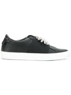 Givenchy Embellished Slip-on Sneakers - Black