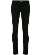 Dolce & Gabbana Queen Patch Skinny Jeans - Black