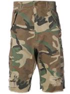 R13 Camouflage Shorts - Brown