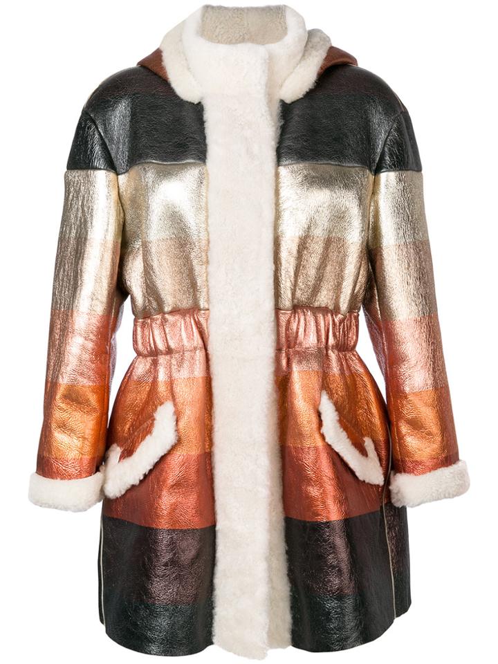 Fendi Dégradé Overcoat - Multicolour