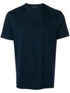 Prada V-neck T-shirt - Blue