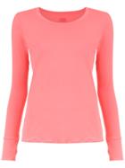 Track & Field Round Neck T-shirt - Pink & Purple
