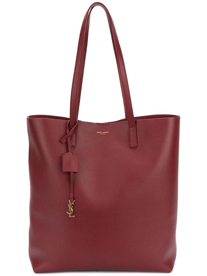 Saint Laurent Medium Shopping Tote Bag - Pink & Purple