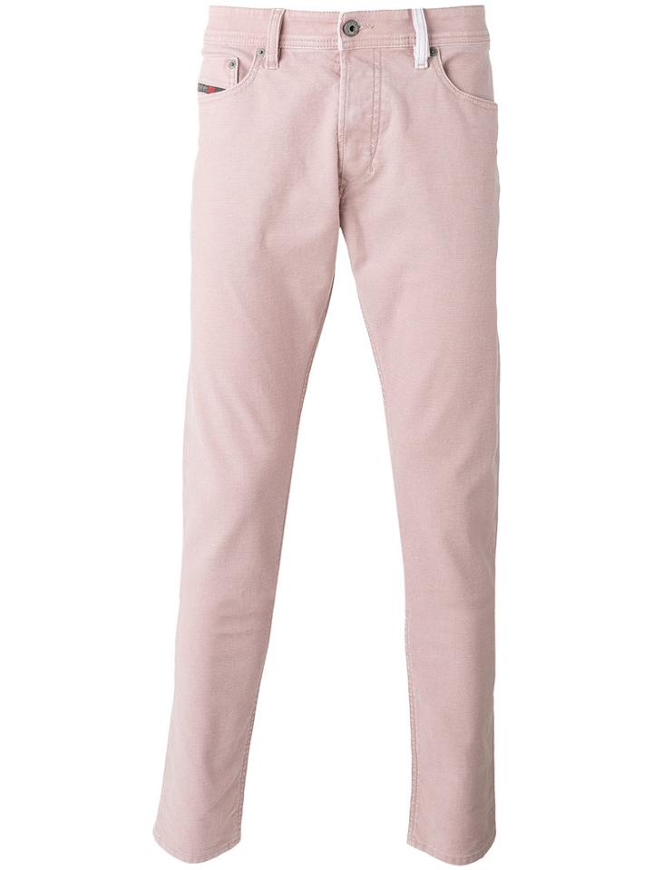 Diesel Skinny Jeans, Men's, Size: 28, Pink/purple, Cotton/spandex/elastane