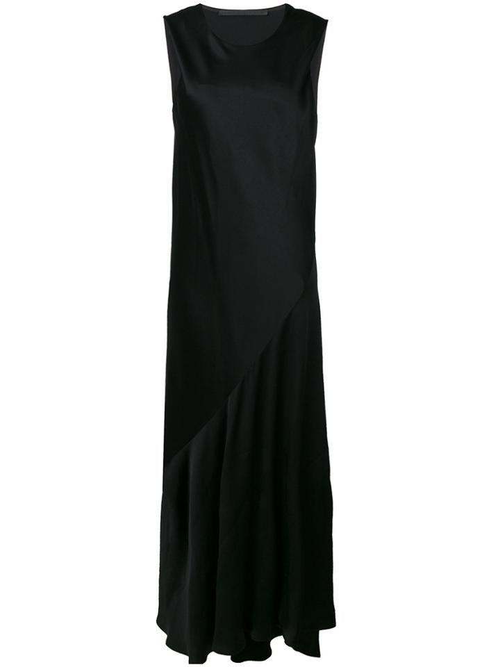 Haider Ackermann Draped Satin Gown - Black