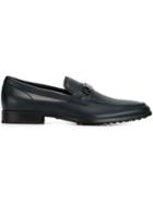 Tod's Buckled Logo Loafers