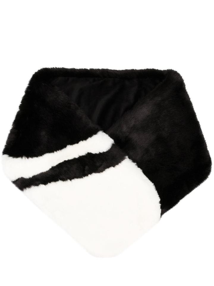 Lasienetmoi Faux Fur Scarf - Black