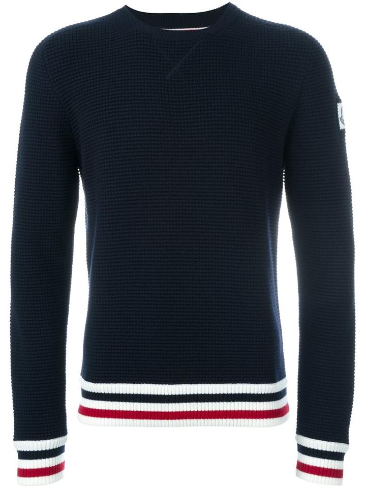 Moncler Gamme Bleu Ribbed Jumper
