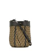A.p.c. Braided Design Bucket Bag - Black