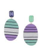 Mary Jane Claverol Alex Earrings - Purple