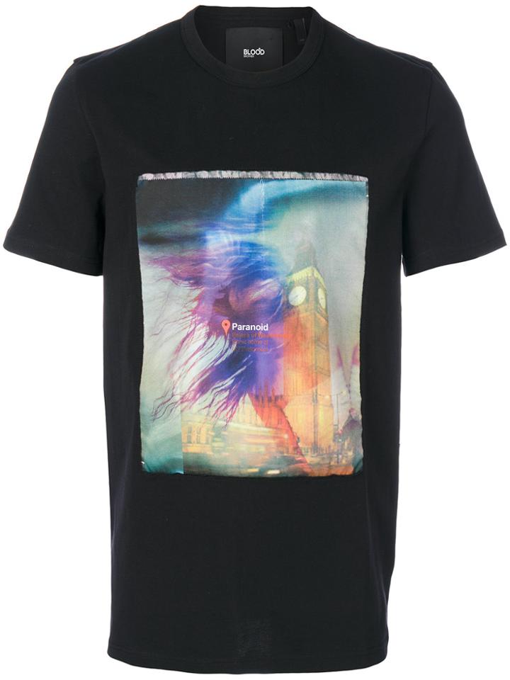 Blood Brother Paranoid T-shirt - Black