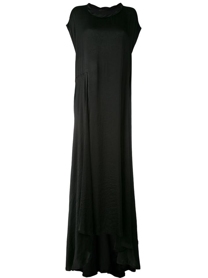 Haider Ackermann - Long T-shirt Dress - Women - Polyester - 40, Black, Polyester