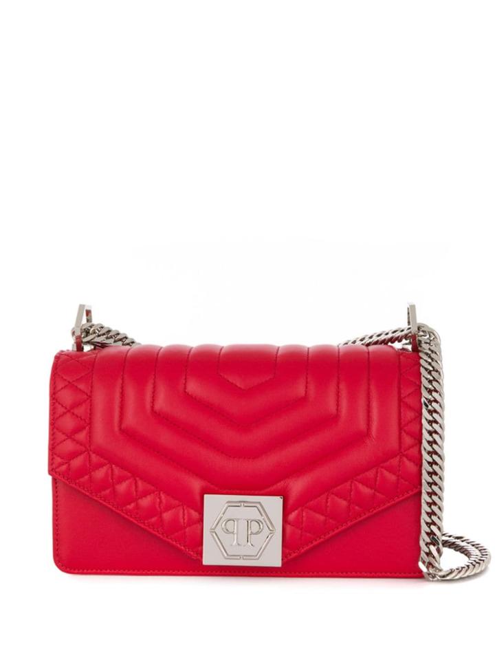 Philipp Plein Medium Original Shoulder Bag - Red