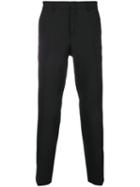 Versace Collection Logo Cropped Trousers - Black