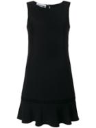 Moschino Sleeveless Ruffle Dress - Black