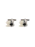 Alexander Mcqueen Tooth Cufflinks - Metallic