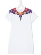 Marcelo Burlon County Of Milan Kids Teen Butterfly Print T-shirt -