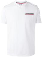 Moncler Gamme Bleu Logo T-shirt, Men's, Size: Small, White, Cotton